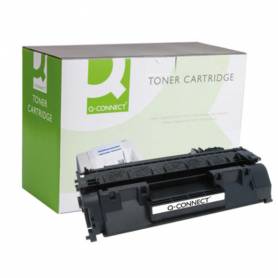 Toner q-connect compatible hp ce505a laserjet negro p2035/2055/2055d/2055dn/p2055x-3.000pag- .