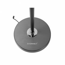 Lampara de suelo q-connect 15w con control remoto altura 146 cm color negro