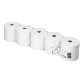 Rollo sumadora termico q-connect 80 mm ancho x 80 mm diametro sin bisfenol a papel de 70 g/m2