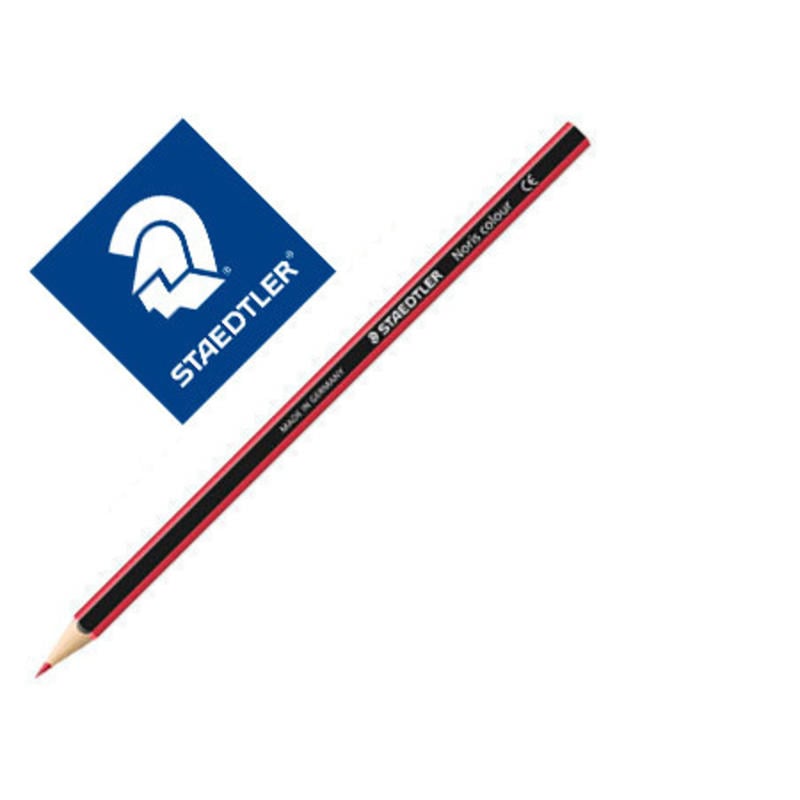 Lapiz de color staedtler wopex ecologico rosa