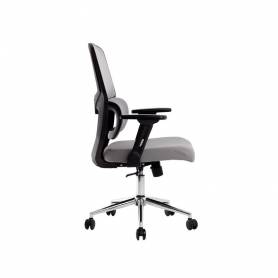 Silla q-connect oficina lucca malla base metalica alt max 1090 anc 700 prof 650 ruedas premium color negro gris