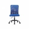 Silla q-connect oficina parma malla sin reposabrazos alt max 990 anc 480 prof 590 color azul - KF04645