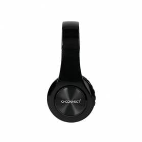 Auricular q-connect bluetooth diadema ajustable color negro