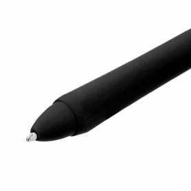 Boligrafo liderpapel gummy touch retractil 1,0 mm tinta negra