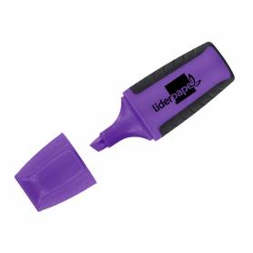 Rotulador liderpapel mini fluorescente violeta