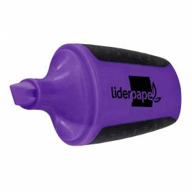 Rotulador liderpapel mini fluorescente violeta