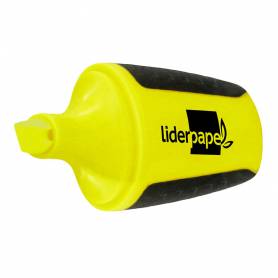 Rotulador liderpapel mini fluorescente amarillo