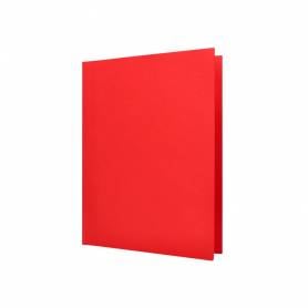 Subcarpeta liderpapel din a4 rojo intenso 180g/m2