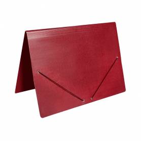 Carpeta planos liderpapel a2 carton gofrado n 12 rojo