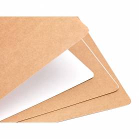 Carpeta colgante liderpapel folio prolongado kraft