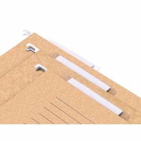 Carpeta colgante liderpapel a4 kraft