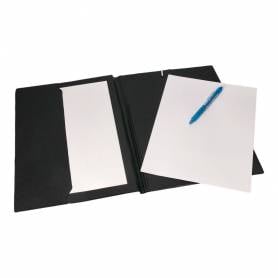 Carpeta liderpapel gomas folio sencilla pvc azul