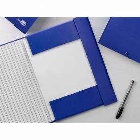 Carpeta proyectos liderpapel folio lomo 50mm carton forradoazul