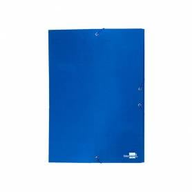 Carpeta proyectos liderpapel folio lomo 30mm carton forradoazul