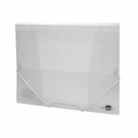 Carpeta liderpapel gomas solapas 34964 polipropileno din a4 transparente translucido