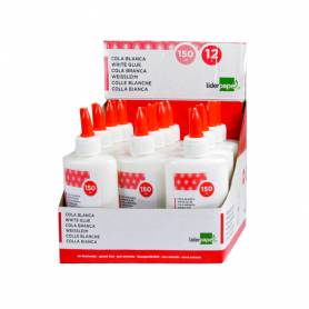 Pegamento cola blanca lavable liderpapel bote de 150 ml