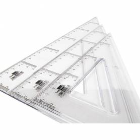 Cartabon liderpapel 30 cm plastico cristal