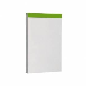 Bloc notas liderpapel liso a4 80 hojas 60 g/m2 perforado sin tapa