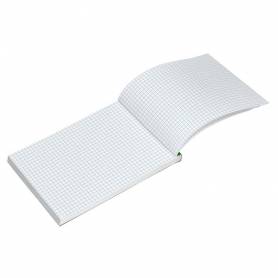 Bloc notas liderpapel cuadro 4 mm a6 80 hojas 60 g/m2 perforado sin tapa