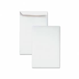 Sobre liderpapel bolsa n 10 blanco folio prolongado 250x353 mm tira de silicona paquete de 25 unidades