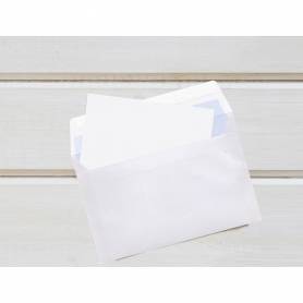 Sobre liderpapel n 9 blanco comercial normalizado 120x176 mm tira de silicona paquete de 25 unidades