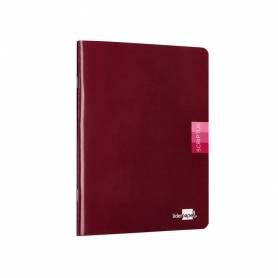 Libreta liderpapel scriptus a5 48 hojas 90g/m2 cuadro 8mm con margen