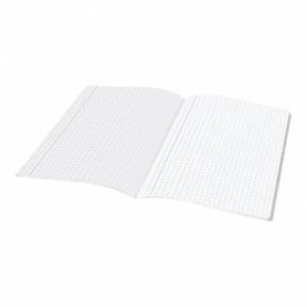 Libreta liderpapel scriptus a4 48 hojas 90g/m2 cuadro 8mm conmargen