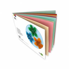 Bloc trabajos manuales liderpapel cartulina 297x420 mm 10 hojas colores surtidos