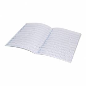 Libreta liderpapel pautaguia tapa cartoncillo 32 hojas din a5 70 g cuadriculado pautado 5 mm