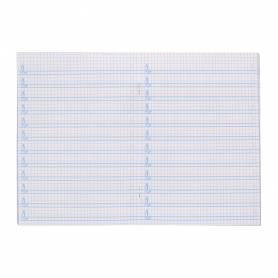 Libreta liderpapel pautaguia tapa cartoncillo 32 hojas din a5 70 g cuadriculado pautado 5 mm