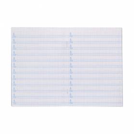 Libreta liderpapel pautaguia tapa cartoncillo 32 hojas din a5 70 g cuadriculado pautado 4 mm