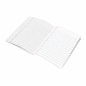 Libreta liderpapel scriptus a5 plus 48 hojas 90g/m2 pauta 4ª3.5 mm. con margen