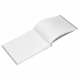 Bloc notas liderpapel horizontal a6 80 hojas 60g/m2 perforado