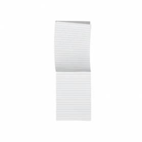 Bloc notas liderpapel horizontal a6 80 hojas 60g/m2 perforado