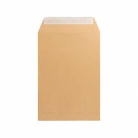 Sobre liderpapel bolsa n.4 kraft salarios 132x187 mm tira de silicona caja de 500 unidades