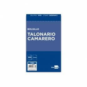 Talonario liderpapel camarero bolsillo original t150