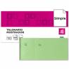 Talonario liderpapel mostrador 50x110 mm tl12 verde con matriz - TL12