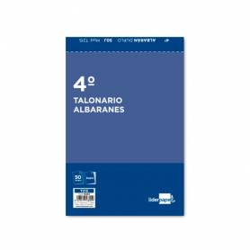 Talonario liderpapel albaran cuarto original y copia t215