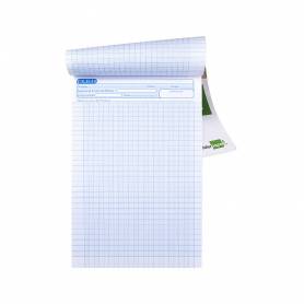 Bloc examenes liderpapel cuadro 2mm folio 40 hojas 60g/m2