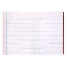 Libreta liderpapel 360 tapa de plastico a5 48 hojas 90g/m2 horizontal con margen colores surtidos