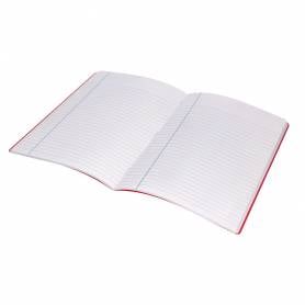 Libreta liderpapel 360 tapa de plastico a5 48 hojas 90g/m2 horizontal con margen colores surtidos