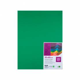 Cartulina liderpapel 50x65 cm 180g/m2 verde navidad paquete de 25 hojas