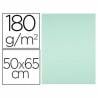 Cartulina liderpapel 50x65 cm 180g/m2 verde paquete de 25 - CX71