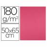 Cartulina liderpapel 50x65 cm 180g/m2 fucsia paquete de 25 - CX63