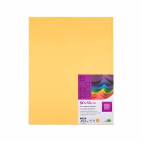 Cartulina liderpapel 50x65 cm 180 gr oro paquete de 25 hojas