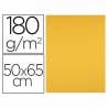 Cartulina liderpapel 50x65 cm 180 gr oro viejo paquete de 25 - CT48