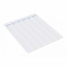 Recambio liderpapel cuarto apaisado pautaguia 100 hojas 75 g cuadriculado pautado 8 mm con margen 2 taladros