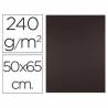 Cartulina liderpapel 50x65 cm marron oscuro 240g unidad - CX46