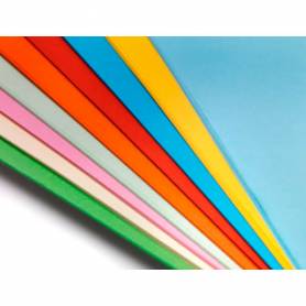 Papel color liderpapel a4 80gr azul turquesa paquete de 100 hojas