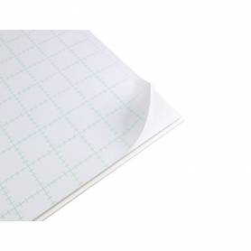 Carton pluma liderpapel blanco adhesivo 1 cara 70x100 cm espesor 5 mm